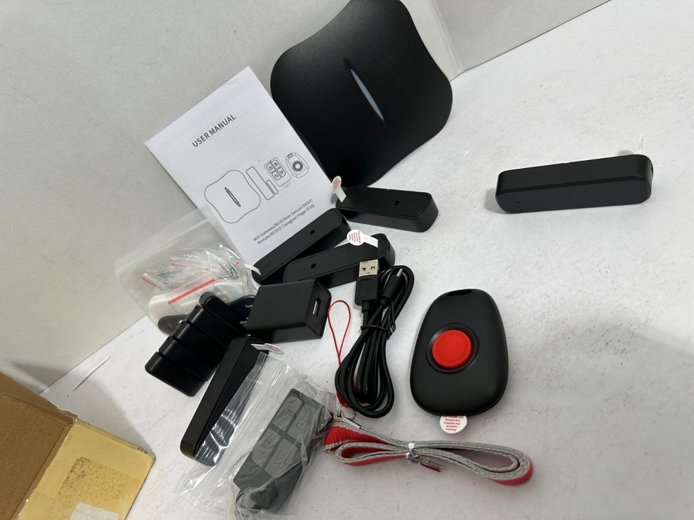 Wireless Home Security System with Google Assistant and Amazon Alexa