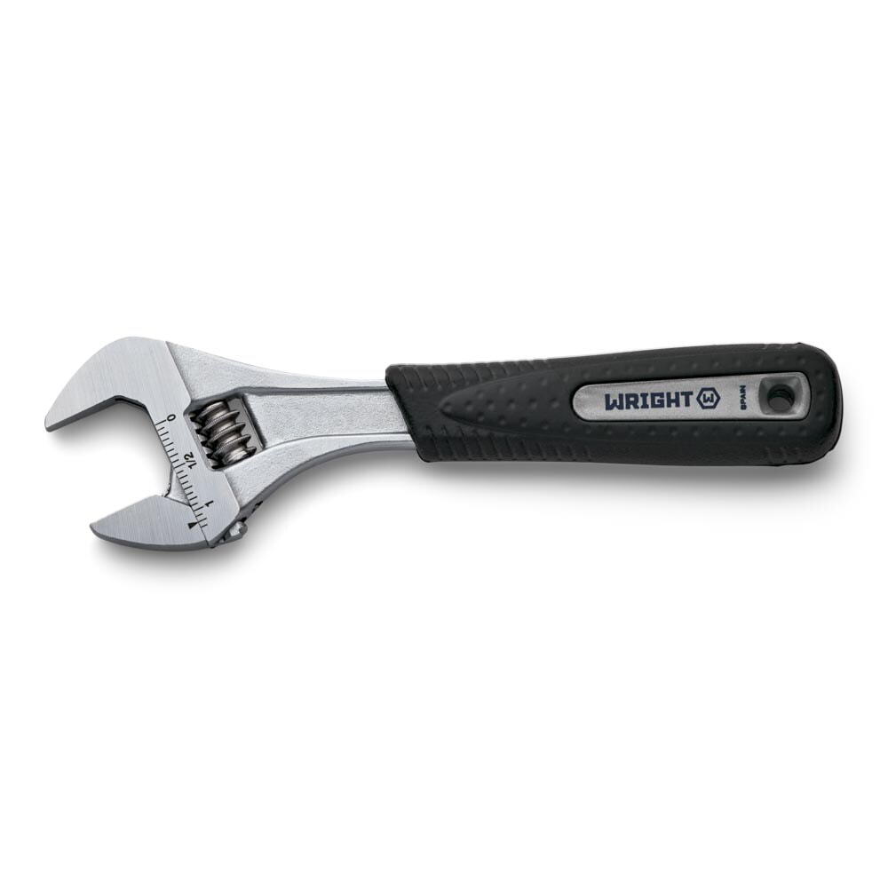 4" -12" Cushion Grip Adjustable Wrench-Wright Tools