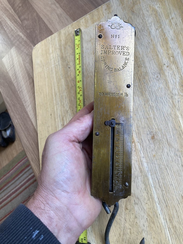 Vintage Salter Spring Balance No1 Scale
