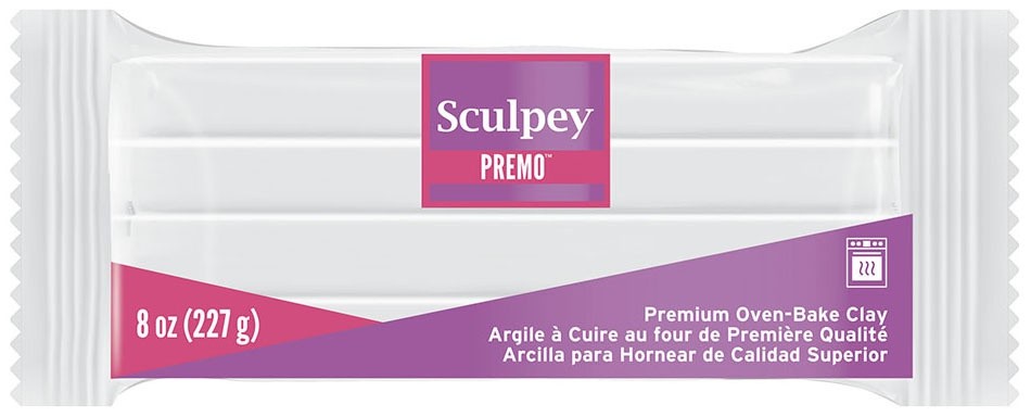 Premo Sculpey Polymer Clay 8oz White
