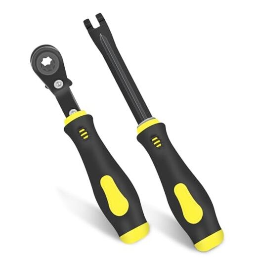 2 PCS Slack Adjuster Tools - Brake Adjustment for Semi, Fork End Release