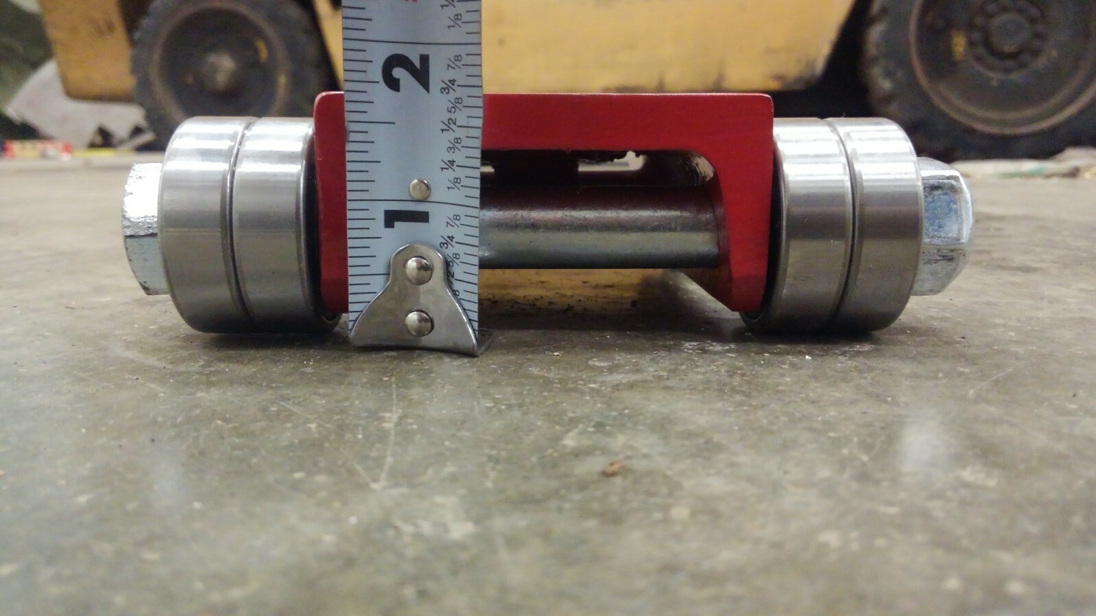 MADE IN USA 8,000lbs Machinery Skates Low Profile, 1.70" high, Lathe, Mill mover