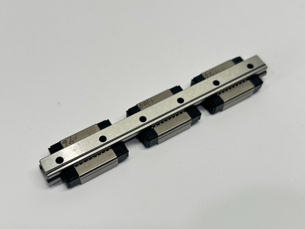THK RSR 9M Linear Guide Blocks w/ 115mm Guide Rail