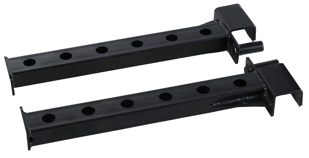 Power Rack with Adjustable Arms - Compatible with 5/8" Hole, Includes J-Hooks...