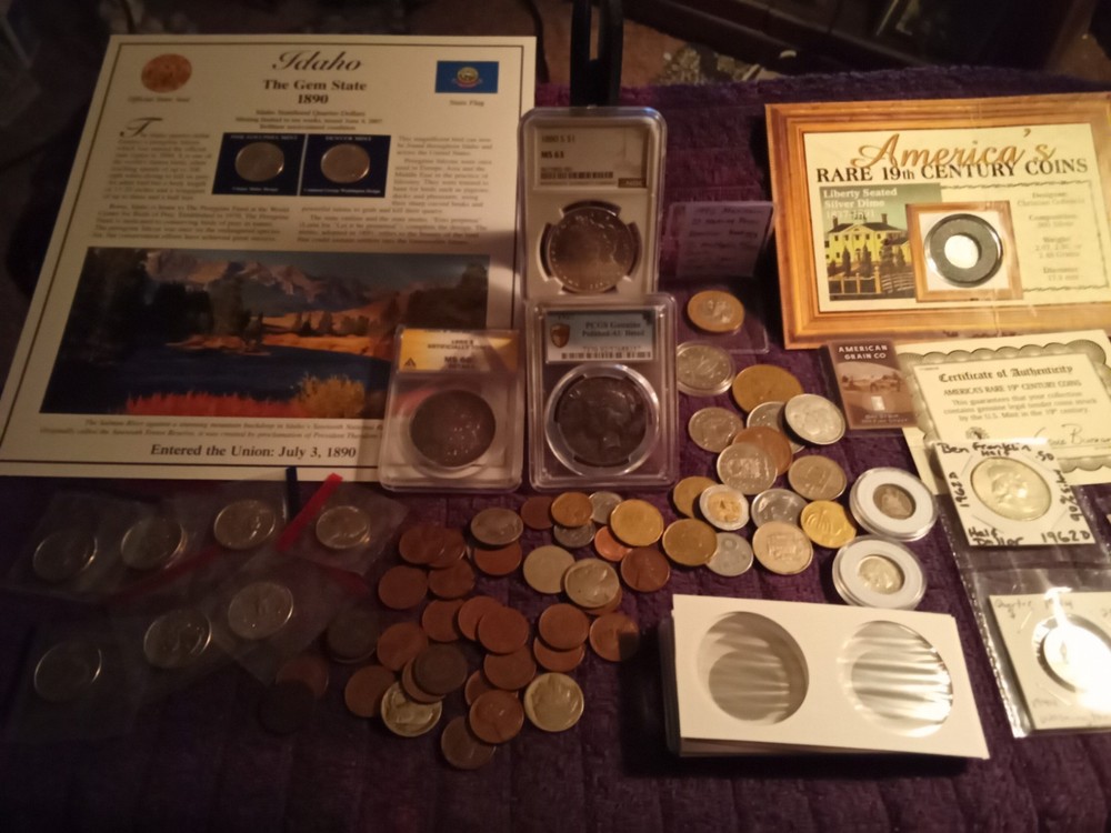 Old U.S Silver & World Coins Large Lot
