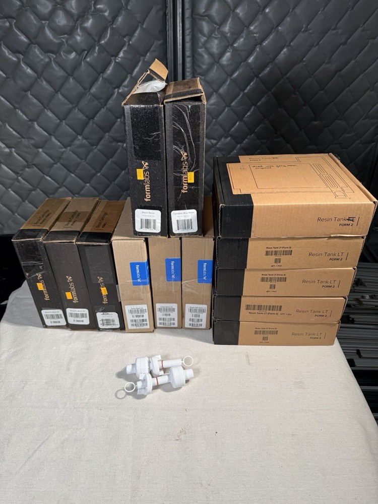 Formlabs Form 2 3D Printer w/ Form Wash, Form Cure, Resin Lot - complete setup