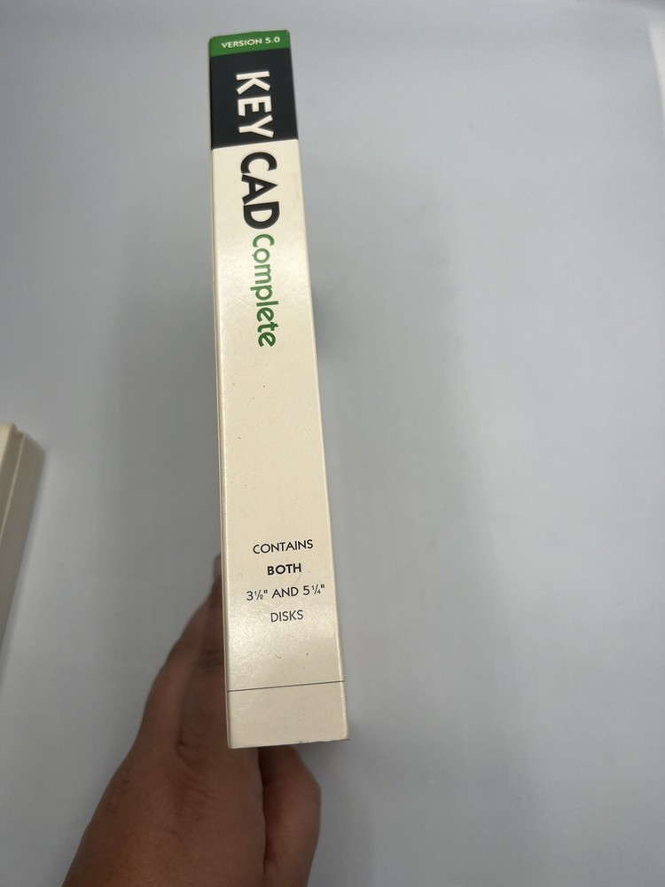 Vintage Key CAD Complete Version 6.0 Softkey Design Software IBM PC 90s