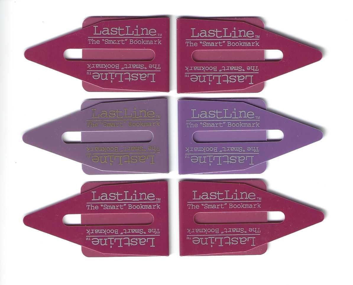 Official Last Line Bookmark - 6 Piece