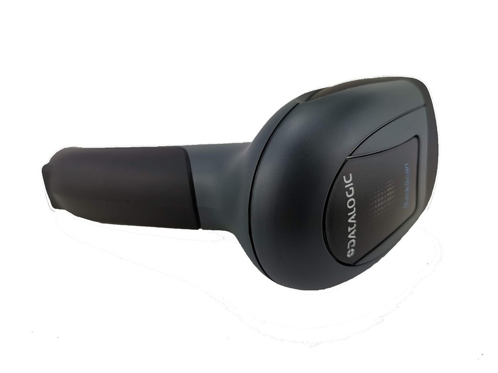 Datalogic QuickScan QD2430 2D Barcode Scanner USB w/ Stand & Cable