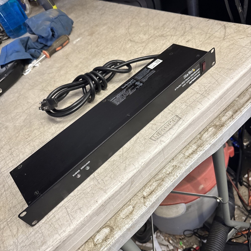 StarTech RKPW081915 Power Conditioner Distribution Panel - Excellent, Tested