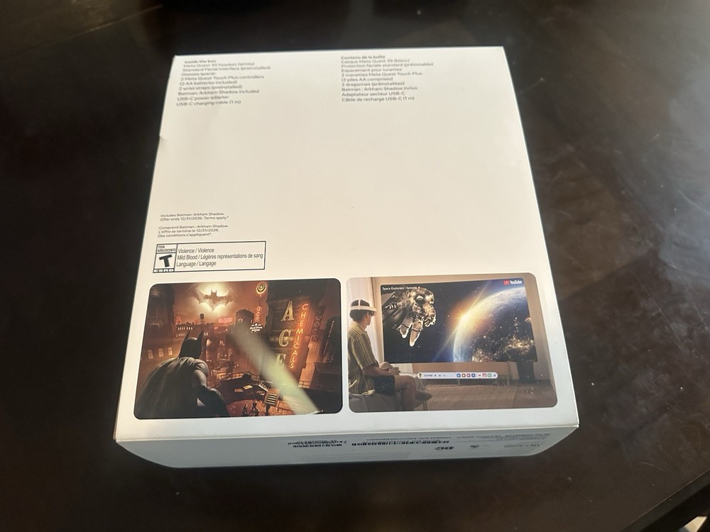 Meta Quest 3S 128GB VR Headset Batman Arkham Shadow Edition