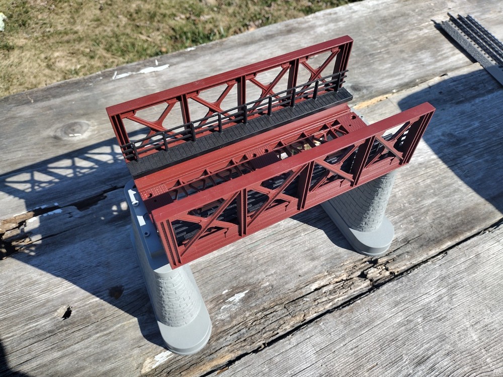 Rail King Girder Bridge RUST