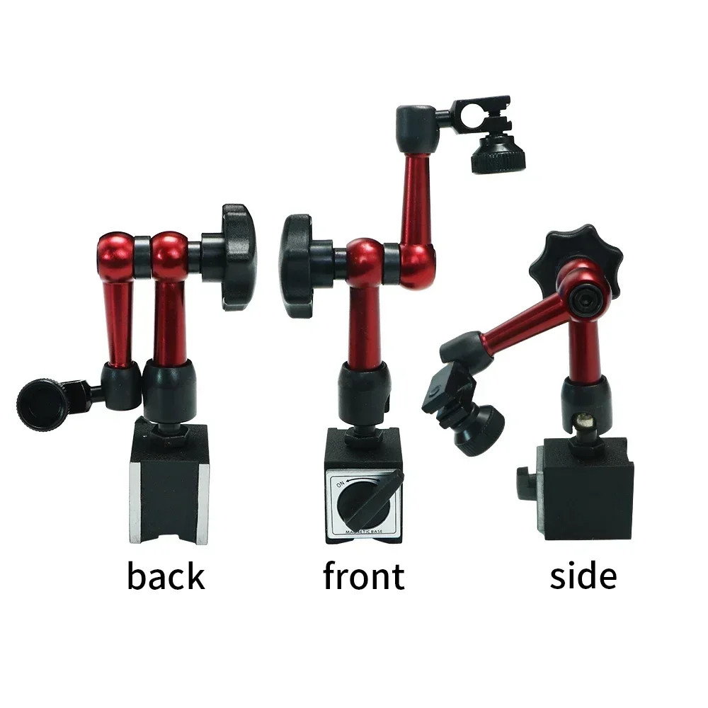 Magnetic Base Stand Adjustable Dial Indicator Holder 30KG Force Measuring