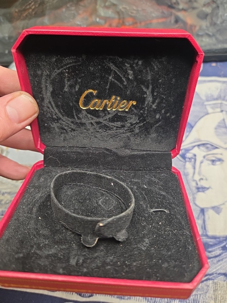 cartier bracelet empty box