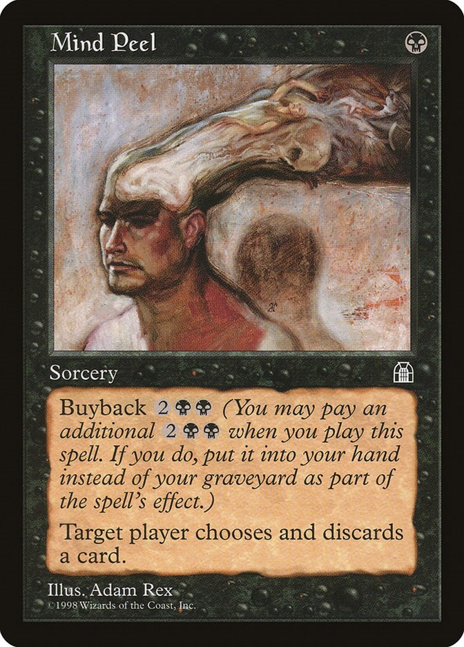 Mind Peel Stronghold N/A MTG MP