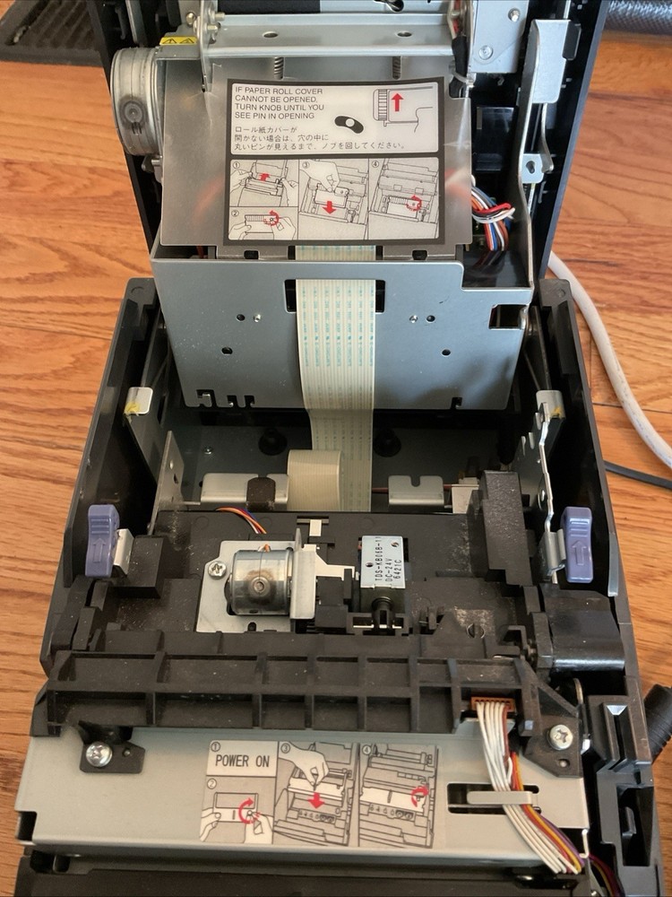 Epson TM-H6000II M147E Thermal POS Printer-Powers On-Error Code-No Adapter