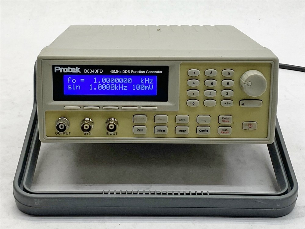 Protek B8040FD 40MHz Direct Digital Synthesis DDS Function Generator