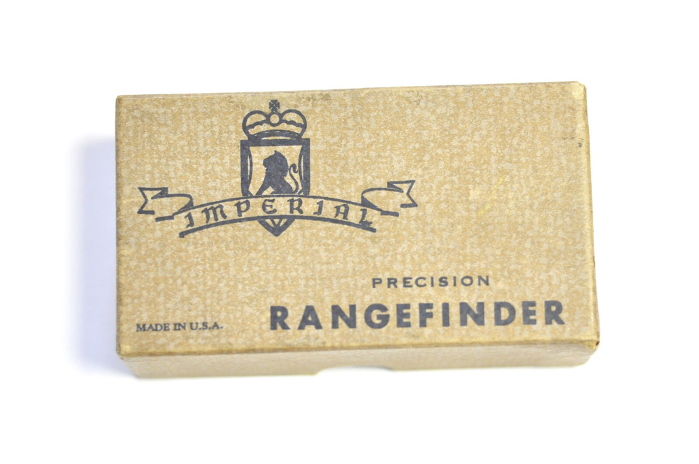 Imperial rangefinder with box and instructions. READ.