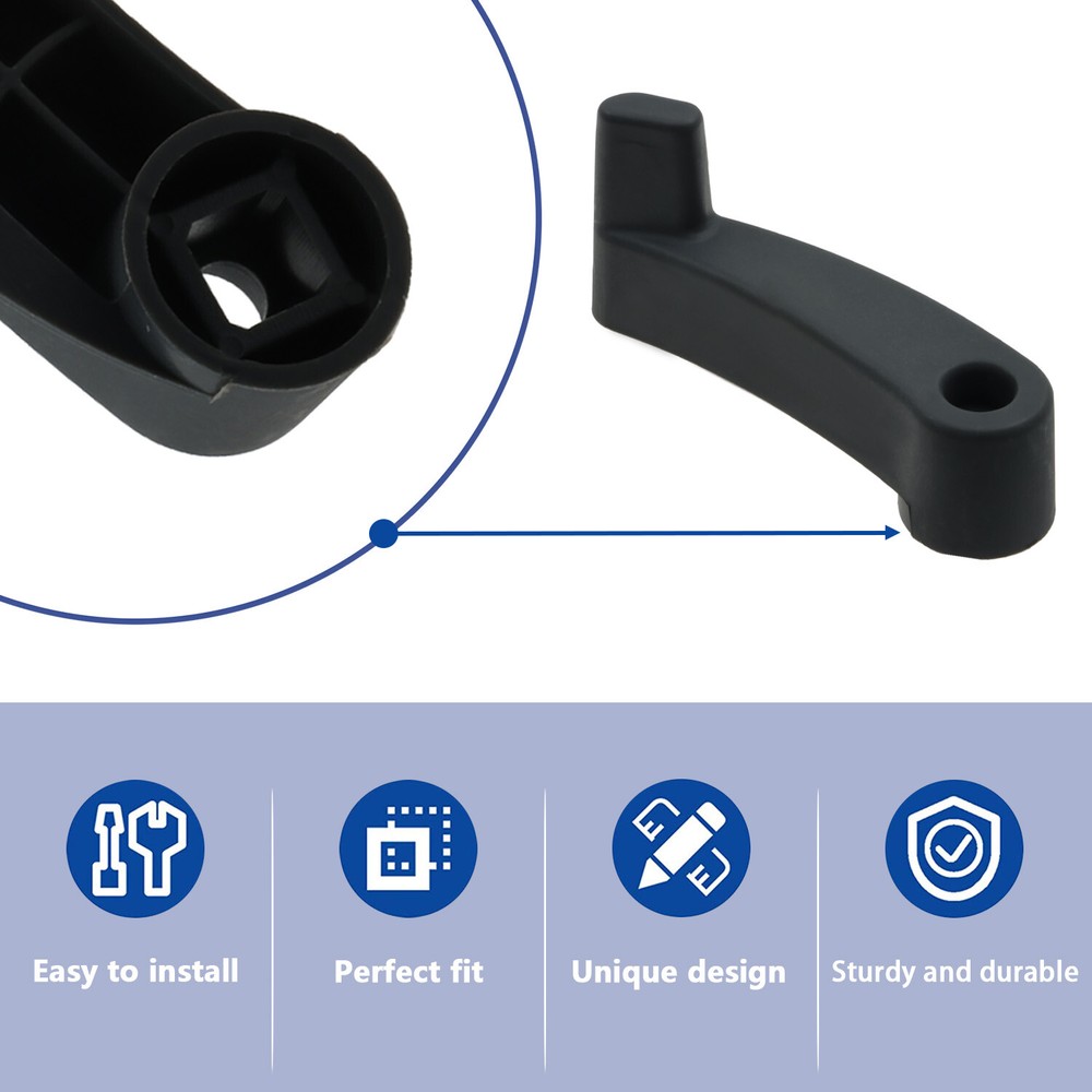 Left Tail Gate Door Inside Handle Black for 2014-2023 ProMaster Ram