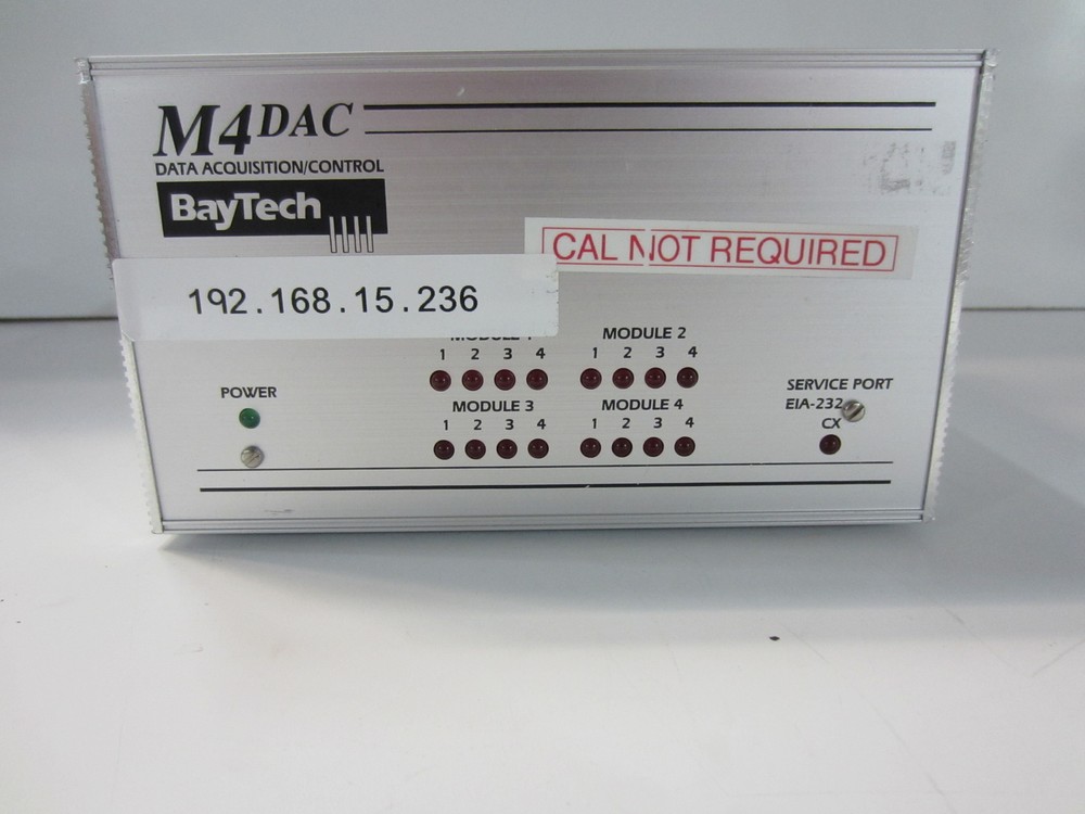 BAYTECH M4 DAC DATA ACQUISITION/CONTROL