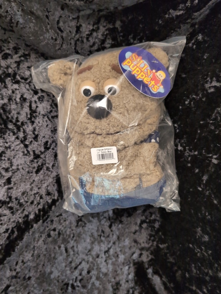 TEDDY BEAR 14" Silly Puppets