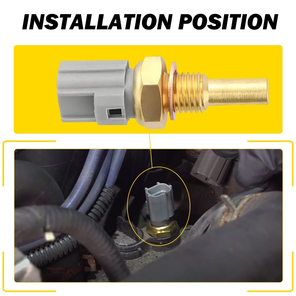 Engine Coolant Temperature Sensor for TOYOTA SIENNA SEQUOIA RAV4 PRIUS MATRIX