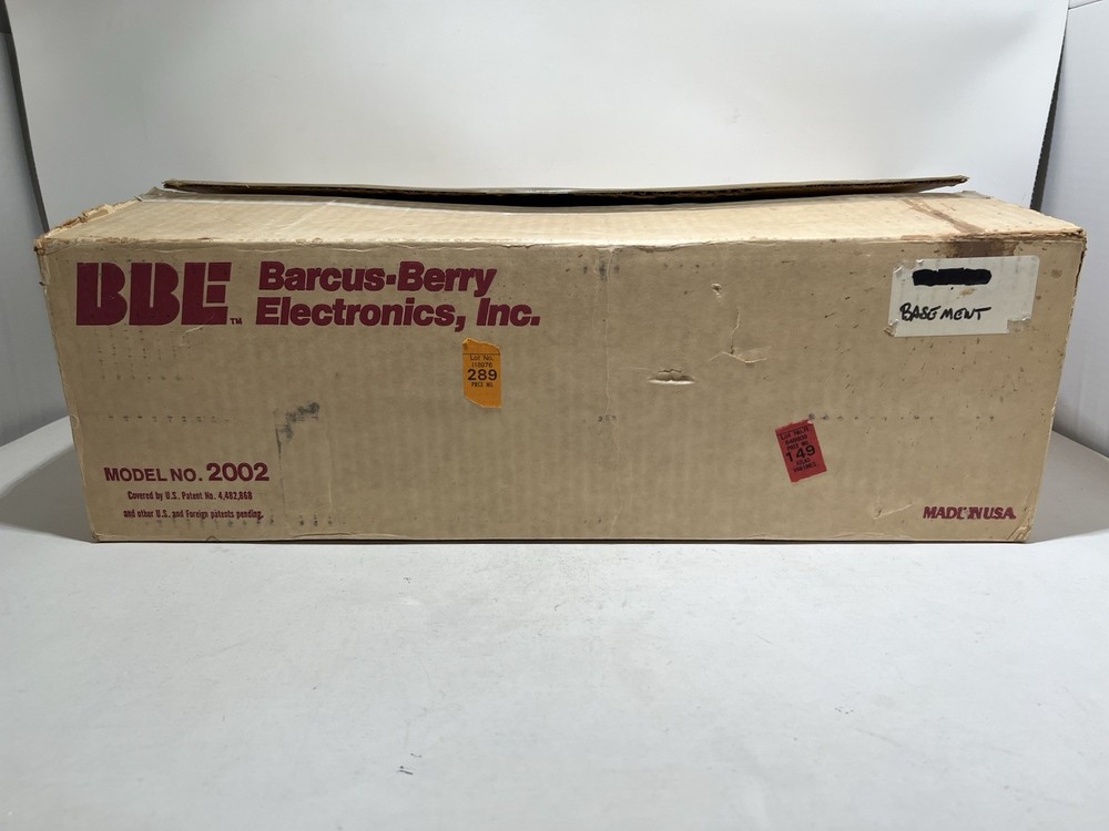 Barcus-Berry 2002R Stereo Processor in Box