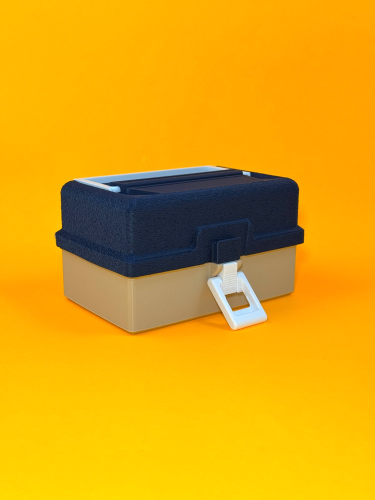 Blue Fish Tackle Deck Box For Magic The Gathering MTG EDH Commander Deck Box