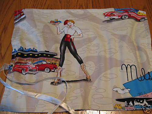 10 PEN WRAP/POUCH/HOLDER MEL'S DINER+ NOTEPAD