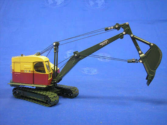 Bucyrus- Erie  22B  Cable Backhoe