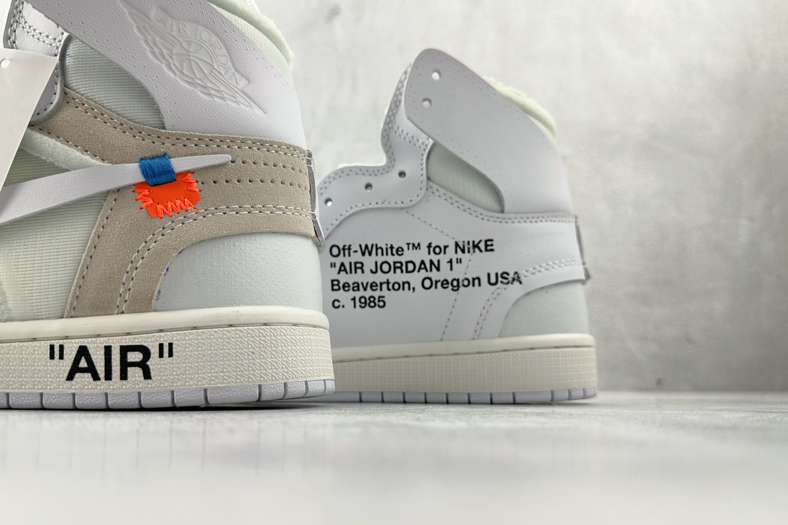 Off-White × AJ 1 Retro High White AQ0818-100