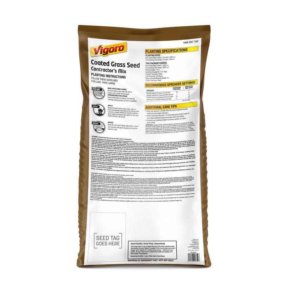 20 Lbs. Contractor'S Grass Seed Mix