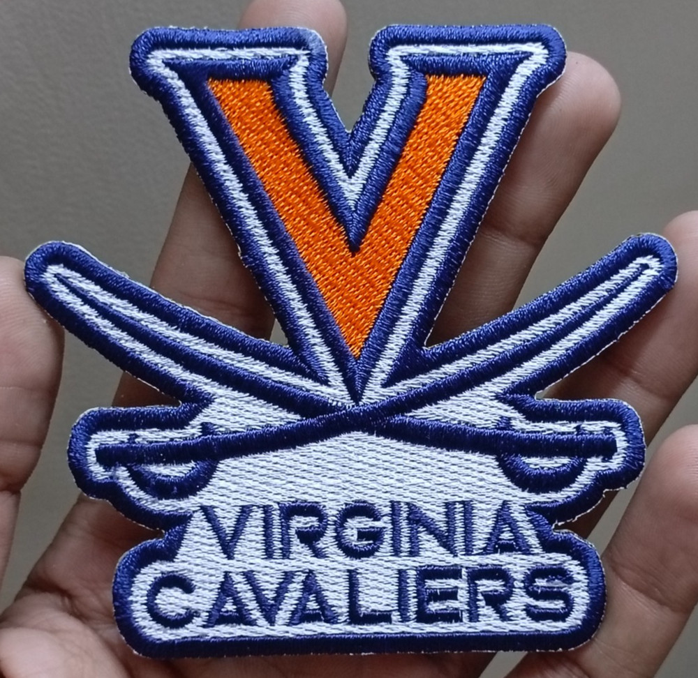 Virginia Cavaliers NCAA Team Logo Iron On Patch - Sew Patch - Embroidered Patch