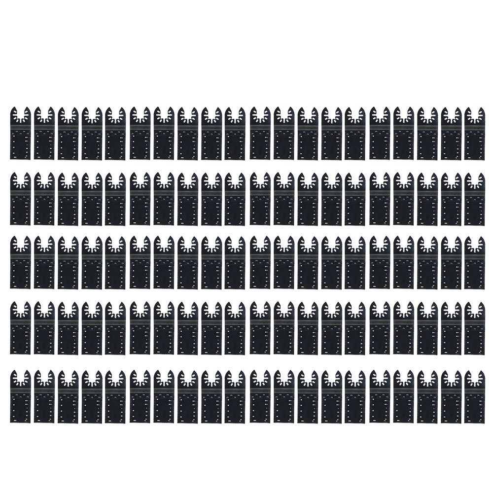 100 Piece Professional Universal 30-90mm Quick Release Oscillating Tool Blades