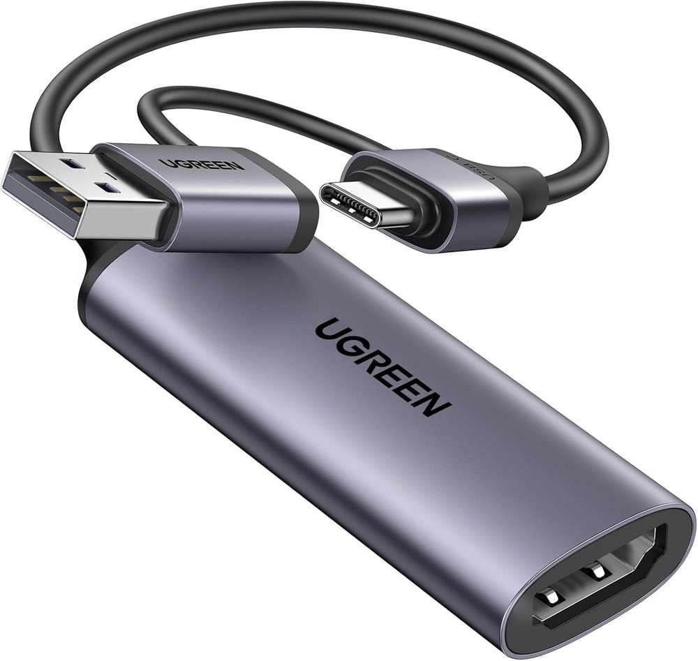 Portable USB C Capture Card for Streaming - Compatible with PS5, Xbox, Switch