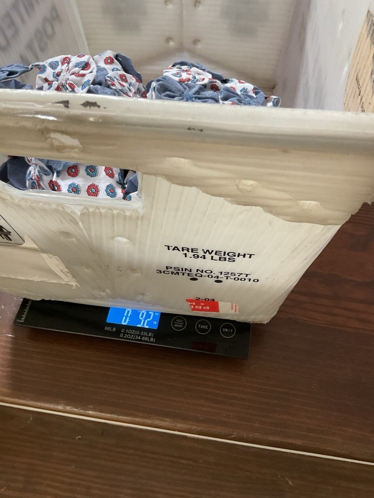 35” X 33” Yo Yo Quilt - Excellent Condition