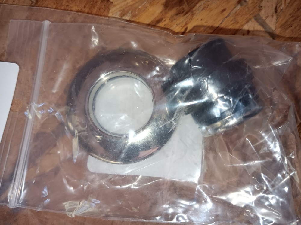 Garbage Disposal Sink-Top Air Switch Push Button Insinkerator Polished Nickel