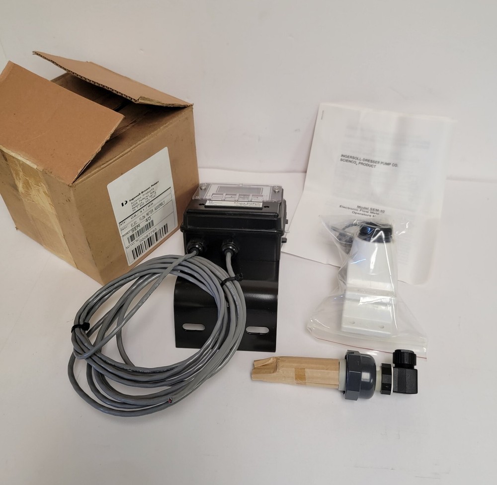INGERSOLL ELECTRIC FLOW METER ASSEMBLY SEM 30/40.