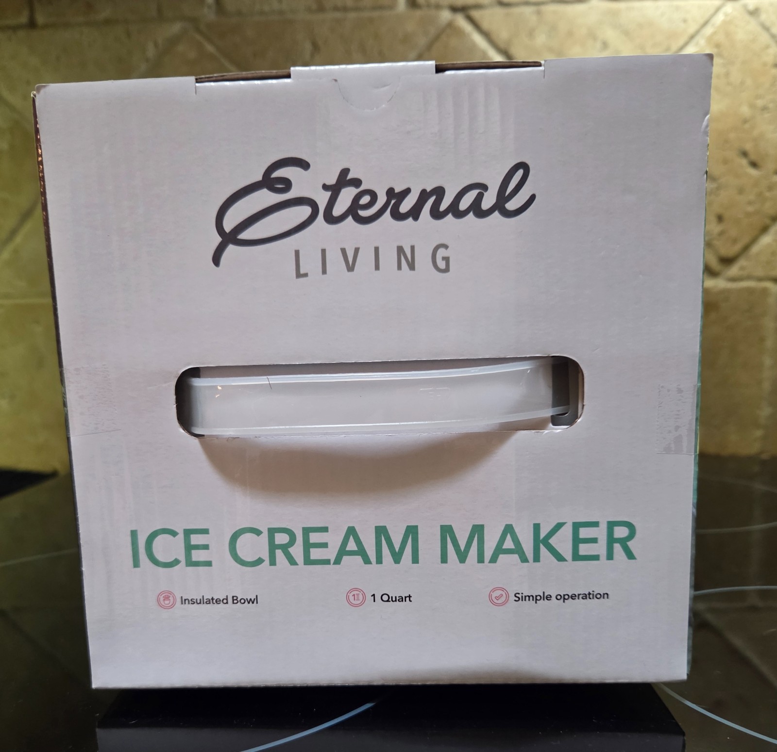 Ice Cream Maker (1 quart) by Eternal Living
