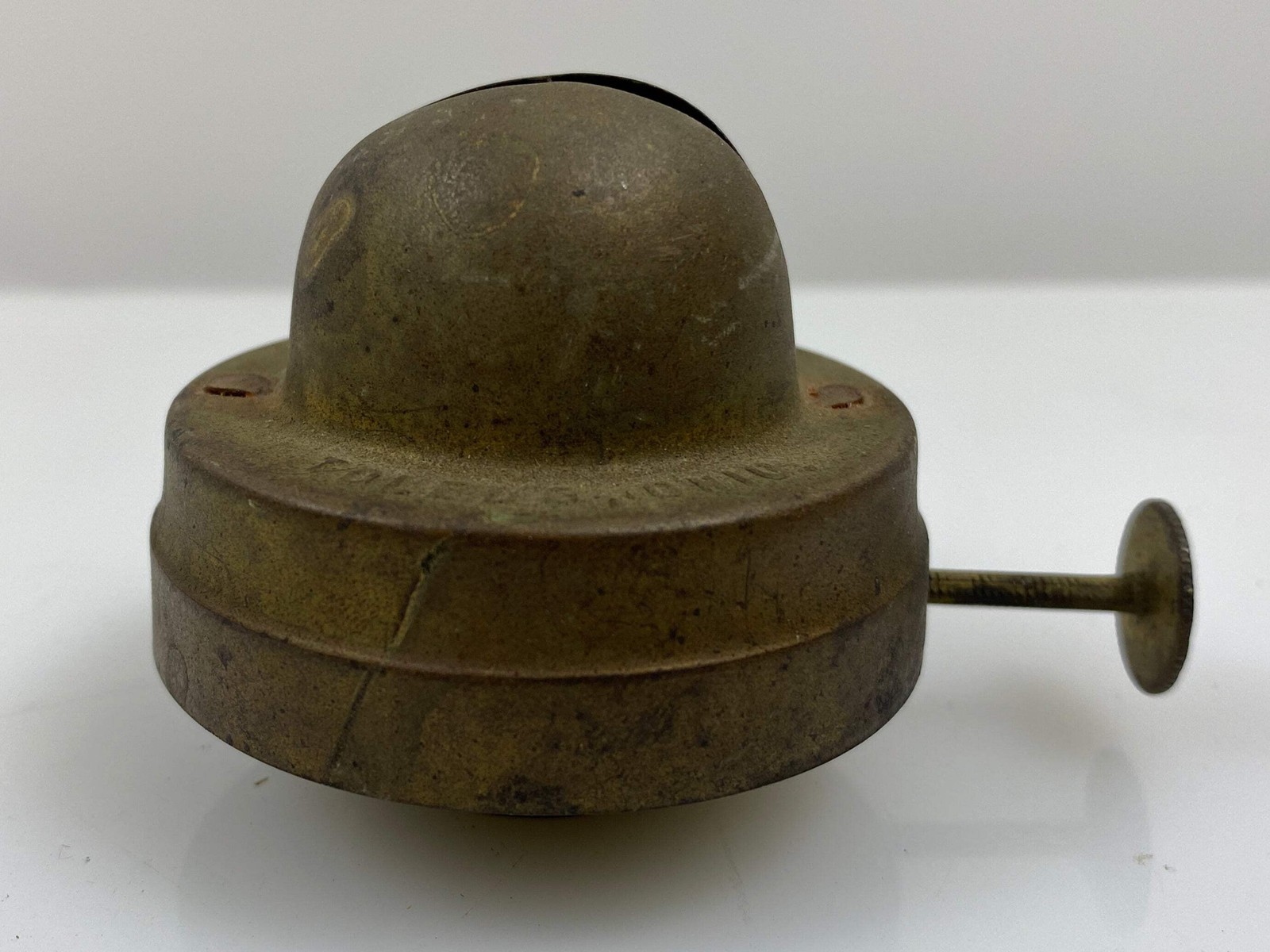 Antique Steel Mantle Toledo Ohio Lamp Burner #4