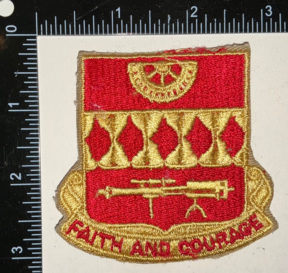 Cold War US Army 731st Maintenance Bn US Made CUT EDGE Patch
