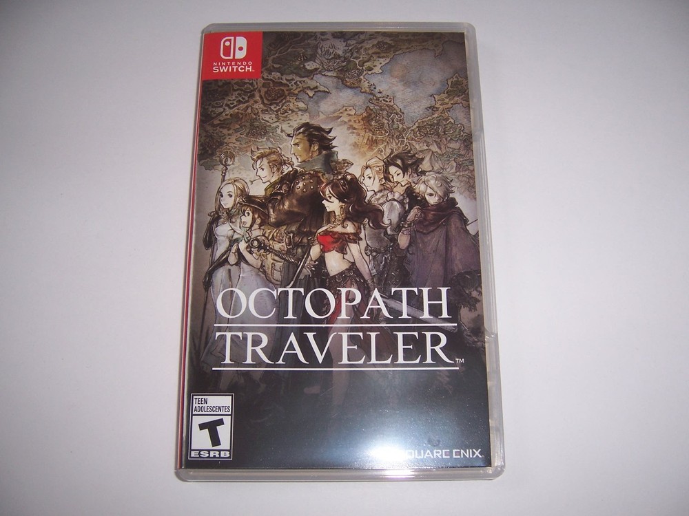 Original Box Case Replacement Nintendo Switch Octopath Traveler