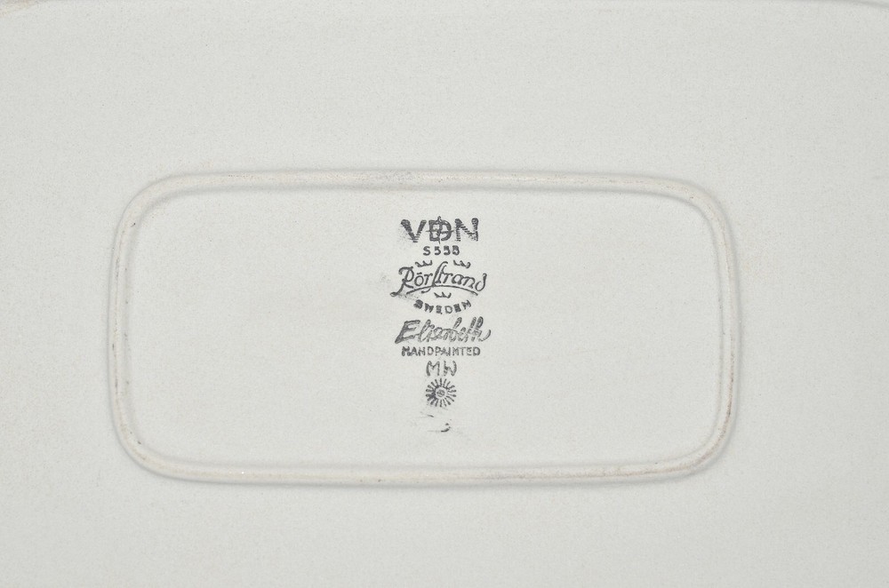 Rorstrand Elisabeth * RECTANGULAR BAKER / CASSEROLE * 14 1/2", Sweden, VGC