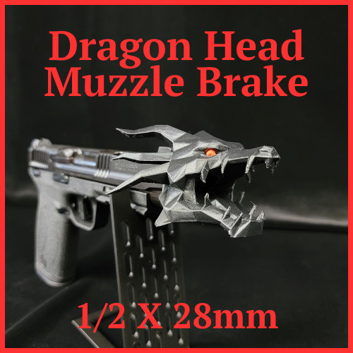 Dragons Head Muzzle Brake 1/2x28MM