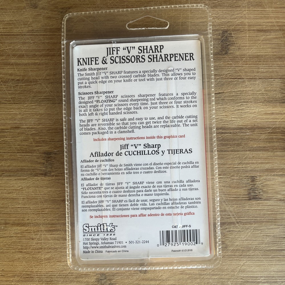 Smith's Sharpeners Knife and Scissors Sharpener Ac60