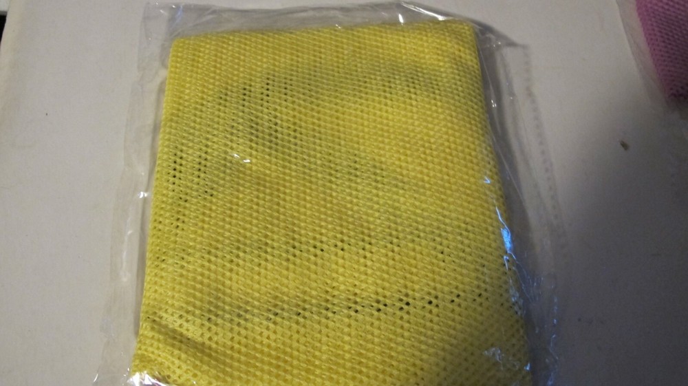 Mesh Bag. Bright Colors. Two Handles and Draw String Closure. New.