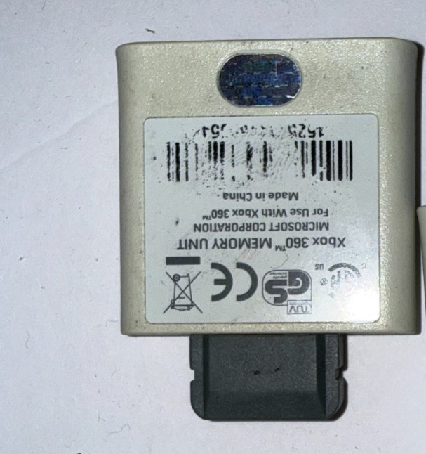 Official OEM Microsoft Xbox 360 64MB Memory Card Official Microsoft Memory Unit