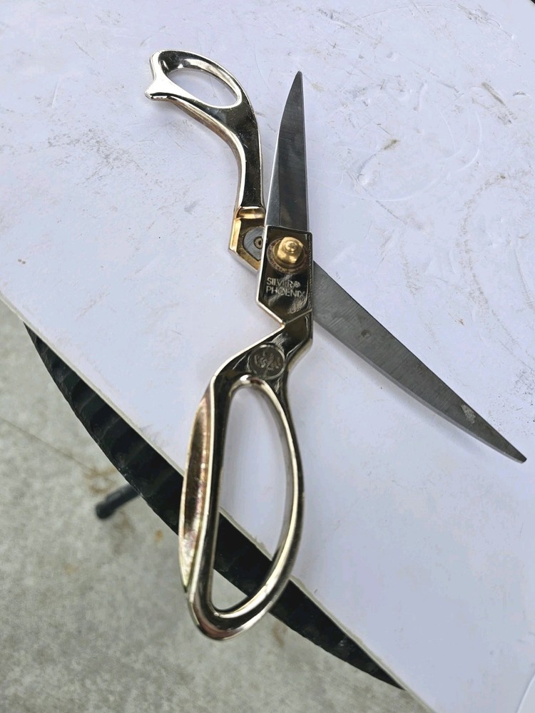 Vintage Silver Phoenix High Quality Scissors