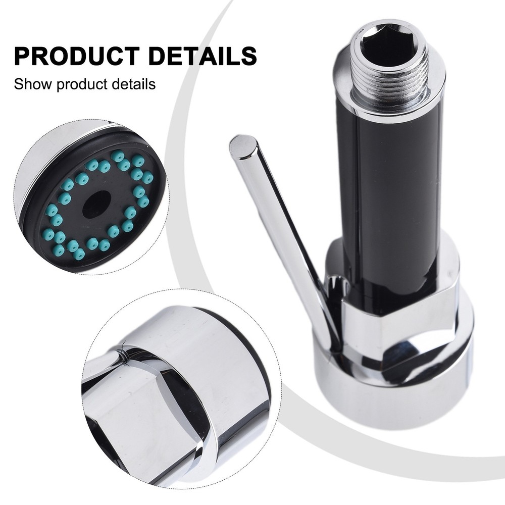 Pull Out Spray Head Replacement Kitchen Mixer Tap Water Shower Setting New