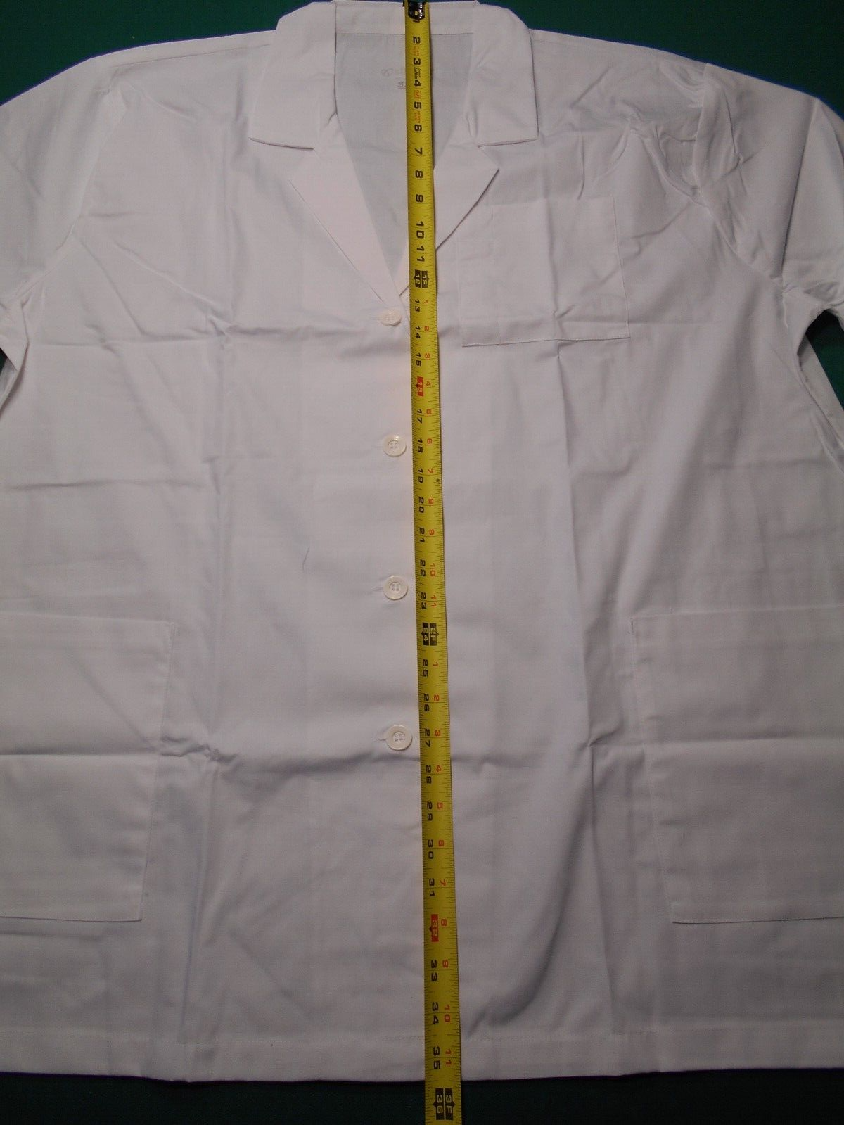 Medical White Unisex Lab Coat Men or Women SIZE 3XL